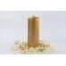 Pillar Candle, metallic, gold, 15 x 6cm (1 pkt / 6 pc.)