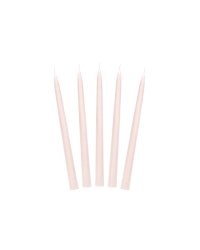 Taper candle, matt, nude, 24cm (1 pkt / 10 pc.)