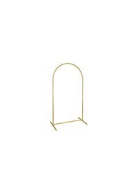 Backdrop stand, mini arch, gold, 80x150 cm