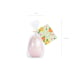 Egg candle, pink, 10 cm