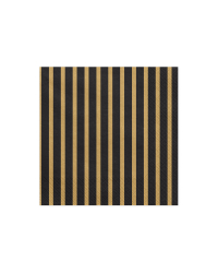 Napkins Stripes, 33x33cm, gold (1 pkt / 20 pc.)