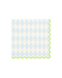 Napkins Rhombuses, mix, 33x33 cm (1 pkt / 20 pc.)