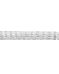 Strass tape, silver, 4x900cm