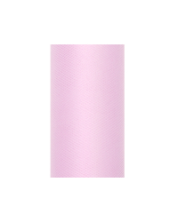 Tulle Plain, light pink, 0.15 x 9m (1 pc. / 9 lm)