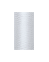 Tulle Plain, light grey, 0.15 x 9m (1 pc. / 9 lm)