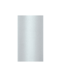 Tulle Plain, grey, 0.15 x 9m (1 pc. / 9 lm)