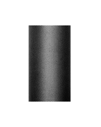 Tulle Plain, black, 0.3 x 9m (1 pc. / 9 lm)