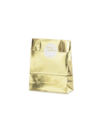 Gift bags, gold, 18.5x28.5x8cm (1 pkt / 3 pc.)