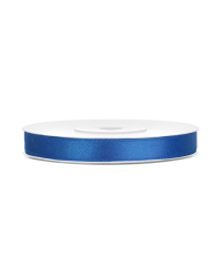 Satin Ribbon, royal blue, 6mm/25m