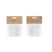 Organza pouches, white, 10cm (1 pkt / 10 pc.)