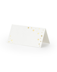 Place Cards Let's Celebrate - Stars, 9.5x5.5cm (1 pkt / 10 pc.)