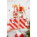 Gift tags Santa, mix (1 pkt / 12 pc.)