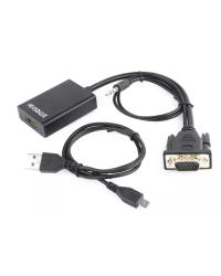 Gembird Адаптер HDMI / 0,15m / USB / AUX / Full HD