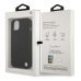 BMW BMHCP13MSLLBK Back Case Кожанный Чехол для телефона Apple iPhone 13 Черный