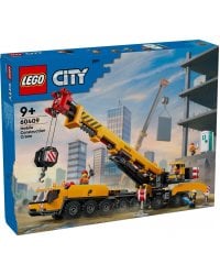 LEGO City 60409 Yellow Mobile Constructi on Crane Конструктор