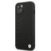 BMW BMHCP13MSLLBK Back Case Кожанный Чехол для телефона Apple iPhone 13 Черный