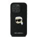 Karl Lagerfeld Monogram Karl Head Pin Защитный Чехол для Apple iPhone 16 Pro