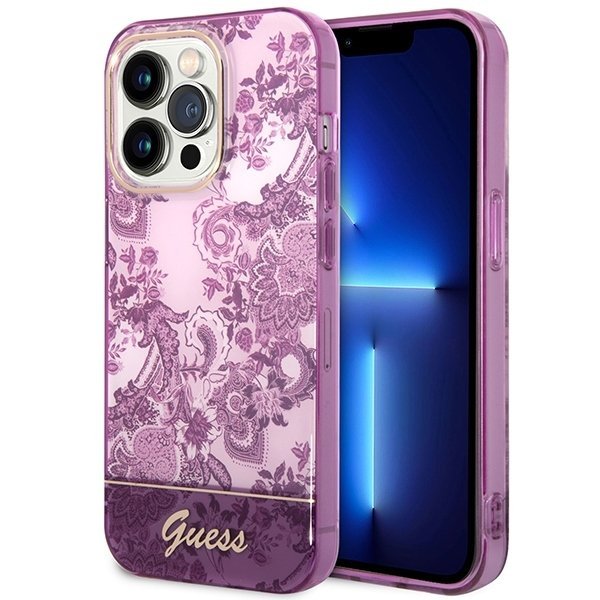 Guess GUHCP14XHGPLHF Чехол для Apple iPhone 14 Pro Max