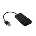 Maxlife Home Office USB 2.0 USB - 4x USB 0,15 m black + кабель 1,5 m Hub