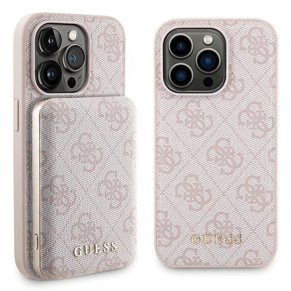 Guess GUBPM5P15L4GEMGP Чехол + Повер Банк для Apple iPhone 15 Pro