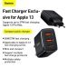 Baseus CCXJ-E01 Travel Charger Компактное быстрое зарядное устройство 30W