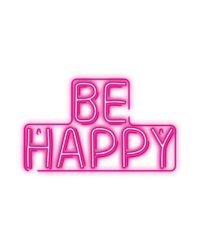 Neolia NNE10 BE HAPPY Neon LED Светодиодная Вывеска