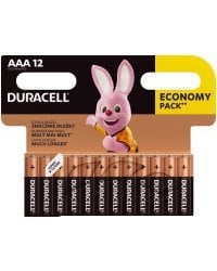 Duracell AAA MN2400 Alkaline LR03 1.5V Батарейки MN2400 12шт.