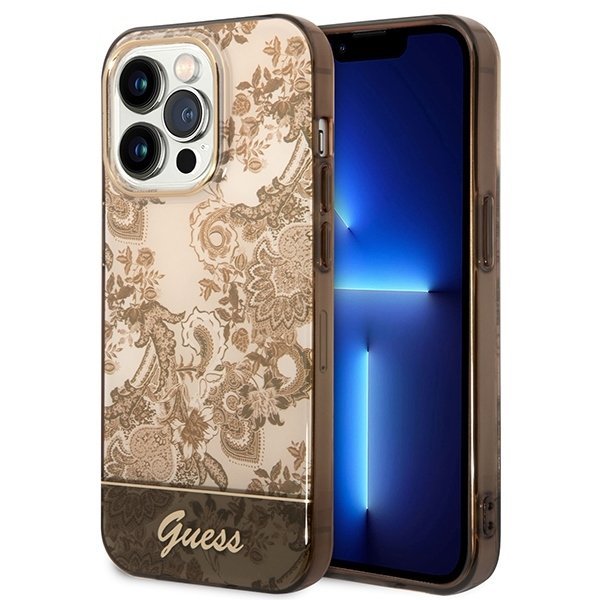 Guess GUHCP14LHGPLHC Чехол для Apple iPhone 14 Pro