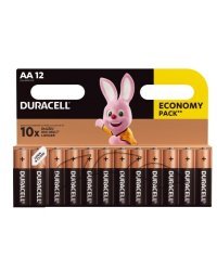 Duracell AA / MN1500 Alkaline LR6 1.5V Батарейки 12шт.