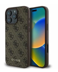 Guess GUHCP16LG4GFBR Чехол для Apple iPhone 16 Pro