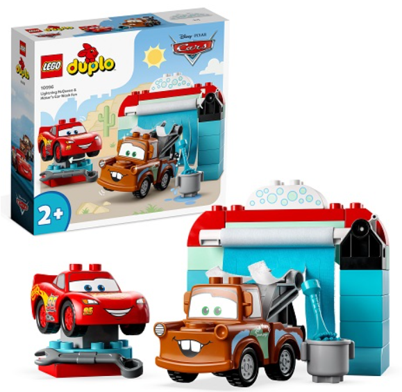 LEGO 10996 Duplo Lighting Mcqueen & Mater's Car Wash Fun Конструктор