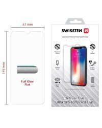 Swissten Ultra Slim Tempered Glass Premium 9H Защитное стекло Huawei Y6p