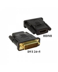 RoGer Универсальный Адаптер HDMI > DVI Черный