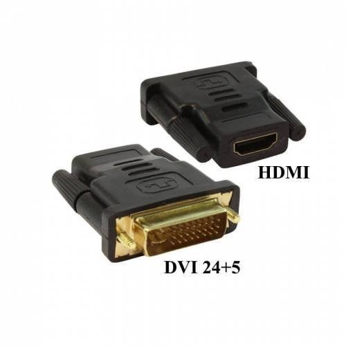 RoGer Универсальный Адаптер HDMI > DVI Черный