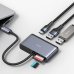 Usams 5in1 USB 2.0 / USB 3.0 / USB-C / TF / SD / USB hub