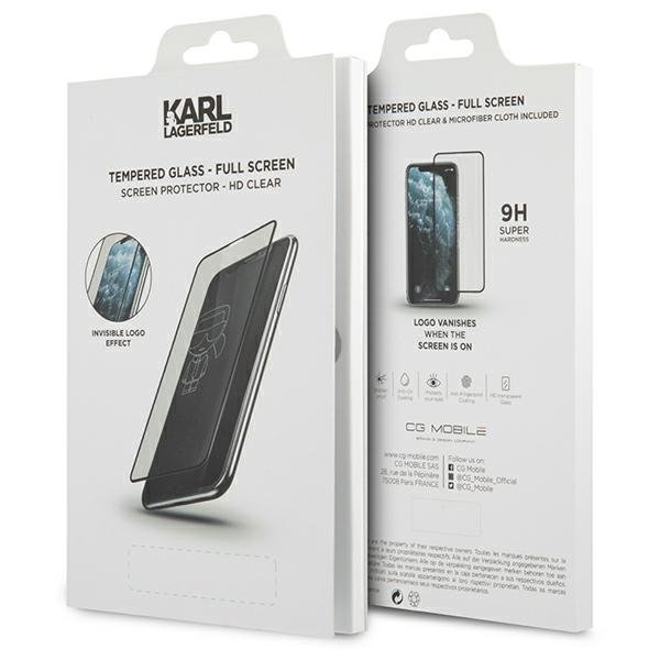 Karl Lagerfeld KLSPP12MTR Magic Logo Tempered Glass Защитное стекло для Apple iPhone 12 / 12 Pro