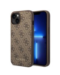 Guess 4G Metal Gold Logo Back Case Защитный Чехол для Apple iPhone 15 Plus