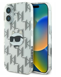 Karl Lagerfeld IML Choupette Head Electroplated Защитный Чехол для Apple iPhone 16