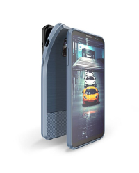 Dux Ducis Mojo Case Premium Прочный Силиконовый чехол для Apple iPhone X / XS Синий