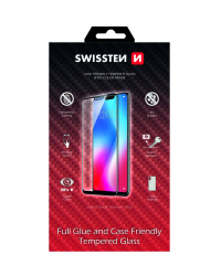 Swissten Full Face Tempered Glass Защитное стекло для экрана Huawei P30 Lite черный