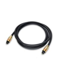 RoGer TOSPD2M SPDIF Toslink Оптический аудио кабель 2м Золотой