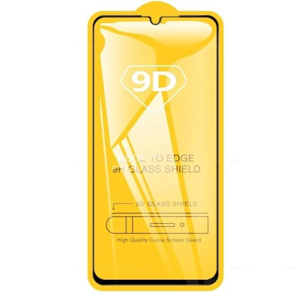 RoGer Full Face 9D Tempered Glass Защитное стекло для экрана Samsung Galaxy A13 4G / A13 5G Черное