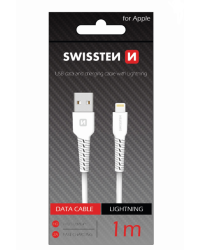 Swissten Basic Fast Charge 3A Lightning Кабель Для Зарядки и Переноса Данных 1m