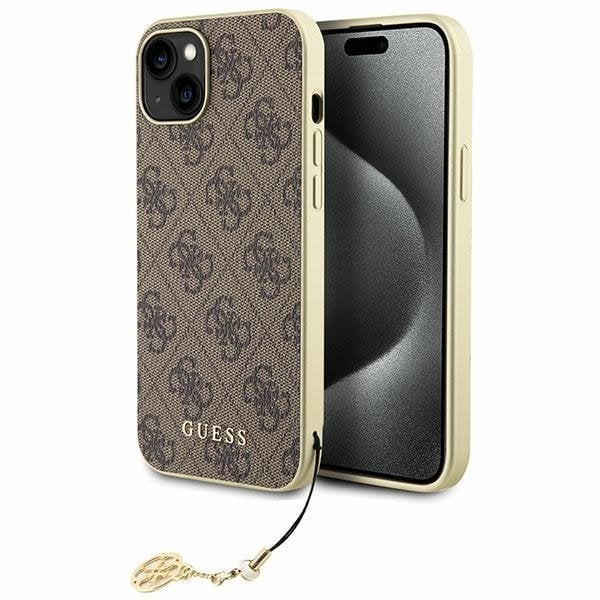 Guess 4G Charms Collection Back Case Защитный Чехол для Apple iPhone 15