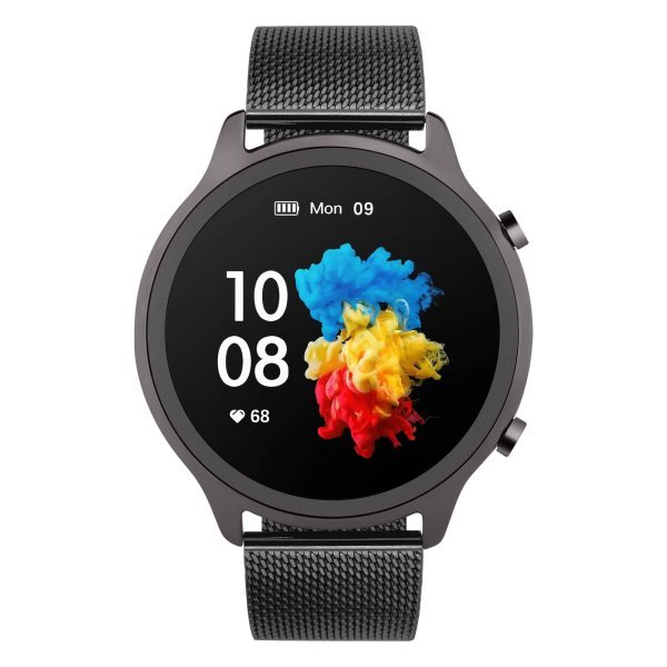 Garett Smartwatch Garett Veronica Black Steel Умные часы IPS / Bluetooth / IP67 / GPS / SMS