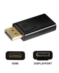 RoGer DisplayPort to HDMI Adapter 1080p@60Hz