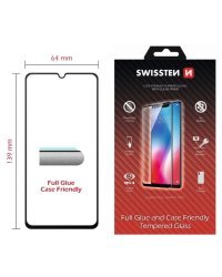 Swissten Full Face 5D Tempered Glass Защитное стекло для экрана Samsung Galaxy A40 черный