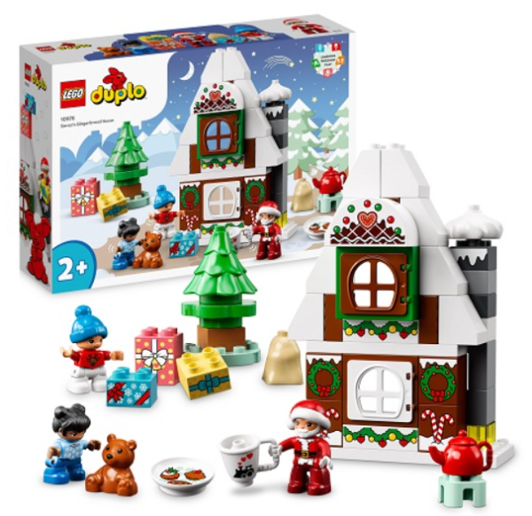 LEGO 10976 Duplo Gingerbread House with Santa Claus Конструктор