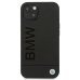 BMW BMHCP13MSLLBK Back Case Кожанный Чехол для телефона Apple iPhone 13 Черный