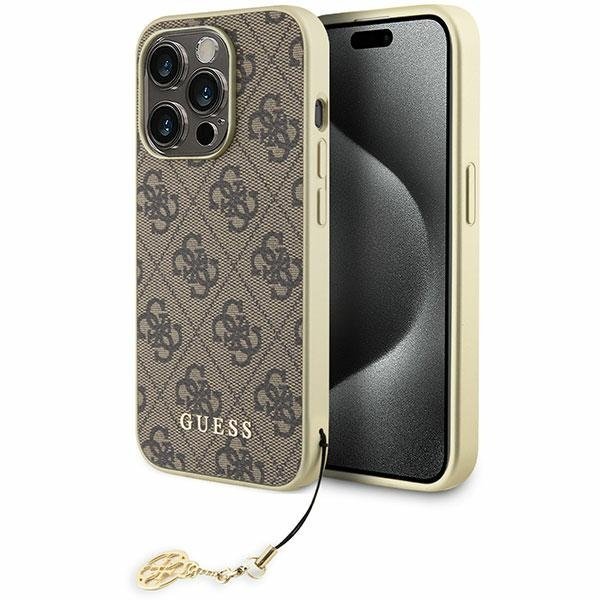 Guess 4G Charms Collection Back Case Защитный Чехол для Apple iPhone 15 Pro Max